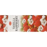 Благовония HEM, шестигранники, Vanilla Raspberry ВАНИЛЬ - МАЛИНА 