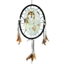 Панно овальное Волк 50х40см, пластик, ткань Панно овальное Волк 50х40см, пластик, ткань