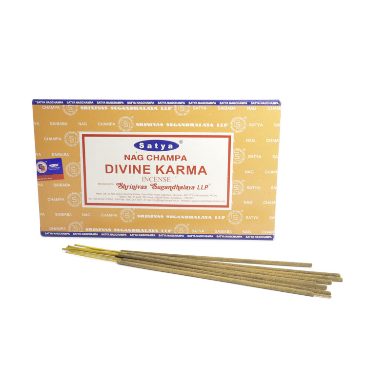 Благовония Satya M  Divine Karma Божественная Карма 15gm уп-12шт