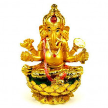 Золотой Ганеша мал. 10см Золотой Ганеша мал. 10см