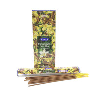 Благовония Satya Hexa Cinnamon Vanilla Корица-Ваниль аромапалочки уп-6шт