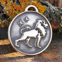 BV04-05 Зодиак № 05, Лев, бронза, Д-26мм, 26*29мм (ЗЗ 005)