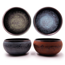 Чаша поющая из 3 металлов и алюминия 601g-800g Чистка ауры и биополя