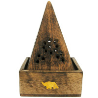 Подставка для конусных благовоний Пирамидка