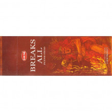 Благовония HEM, шестигранники, Breaks All РАЗРУШАЮЩИЕ ПРЕПЯТСТВИЯ 