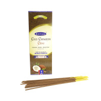 Благовония Satya Hexa Coco Cinnamon Clove Кокос-Корица-Гвоздика аромапалочки уп-6шт