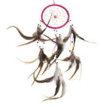 Ловушка снов h-9см L-32см Розовый цвет – это любовь, романтика, счастье