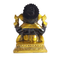 Ганеш благославляющий на процветание и удачу бронза 16см-11см 1,618кг
