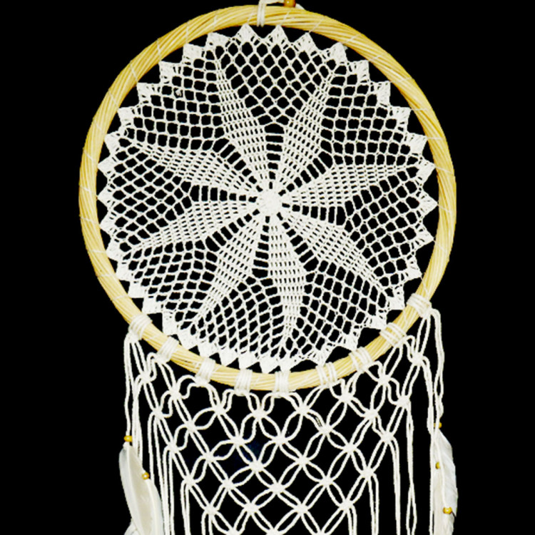 Ловушка снов Цветок h-130см d-42см Денежный магнит, дарует изобилие и стабильность