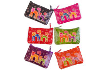 Кошелек под мелочь ручной принт Кошелек под мелочь ручной принт