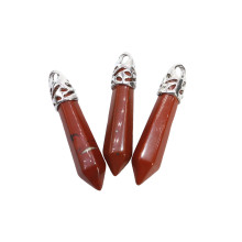 Подвеска Маятник натуральный камень Яшма красная - камень богатства 3,5см