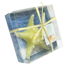 Свеча Морская звезда парафин 12см белая Свеча Морская звезда парафин 12см белая