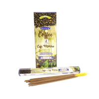 Благовония Satya Hexa Coffee & Café Mokka Кофе аромапалочки уп-6шт