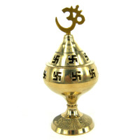 Подставка под благовония 12,5см латунь