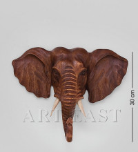  Панно "Индийский слон" 30 см суар