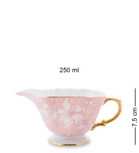 Чайный сервиз "Фиоре Дорато" розов