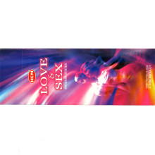 Благовония HEM, шестигранники, Love ЛЮБОВЬ И СЕКС 