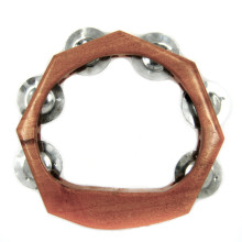 Тамбурин, дерево 17см Тамбурин, дерево 17см