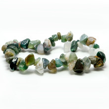 Браслет из камня уп-3шт Яшма зеленая привлекает изобилие Браслет из камня уп-3шт Яшма зеленая привлекает изобилие