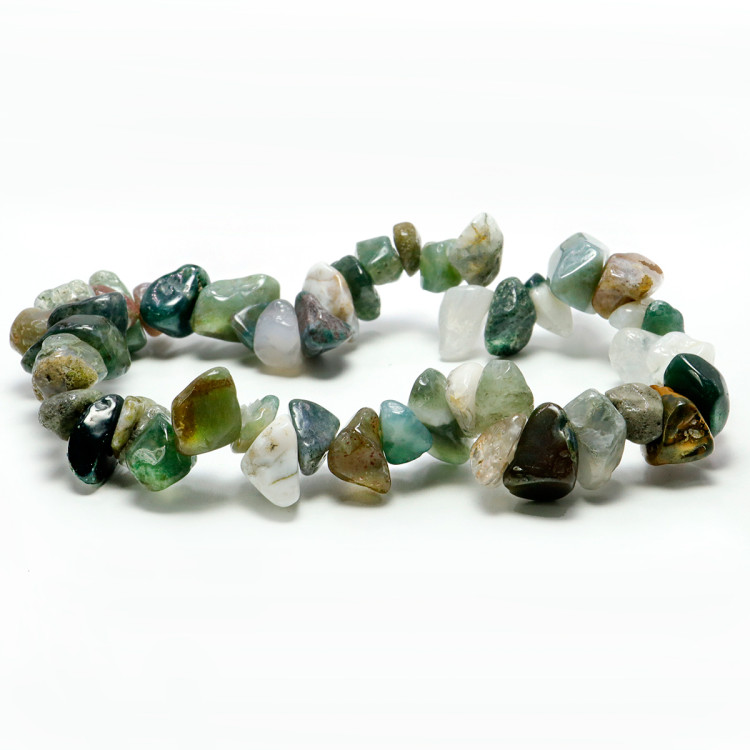 Браслет из камня уп-3шт Яшма зеленая привлекает изобилие