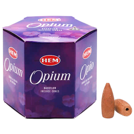 HEM Благовония "пуля" Opium МАК ("стелющийся дым")