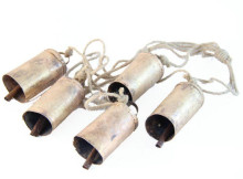 Колокольчик подвесной антик "5 кол. на ц"  Кл59/1