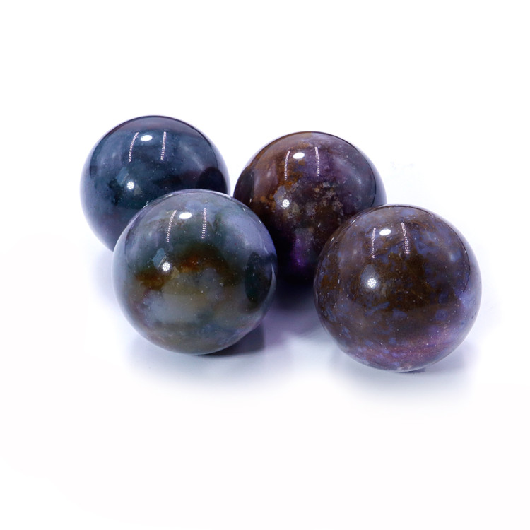 Шар Зеленая яшма привлекает изобилие и удачу, дарует успех