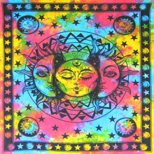 Покрывало Солнце-Луна 2,2х2,0м, хлопок