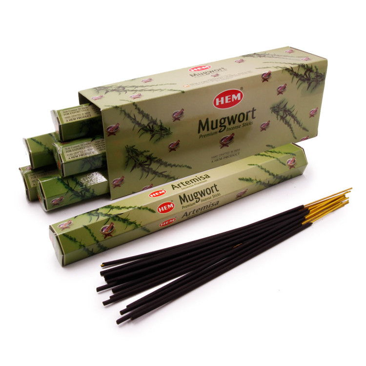 Благовония HEM MUGWORT Чернобыльник уп-6шт