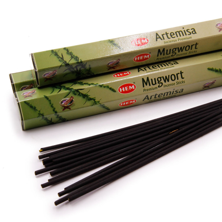 Благовония HEM MUGWORT Чернобыльник уп-6шт