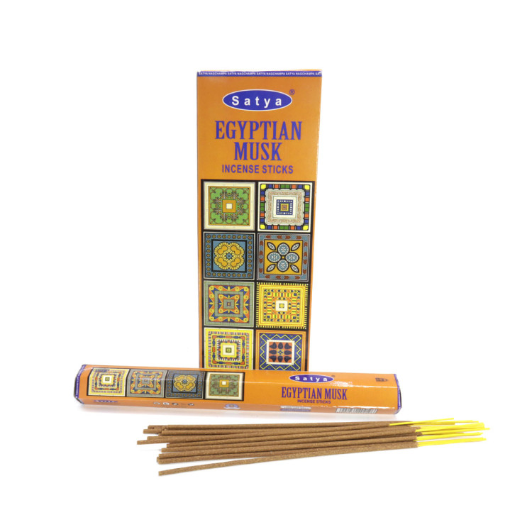Благовония Satya Hexa Egyptian Musk Египетский Муск аромапалочки уп-6шт