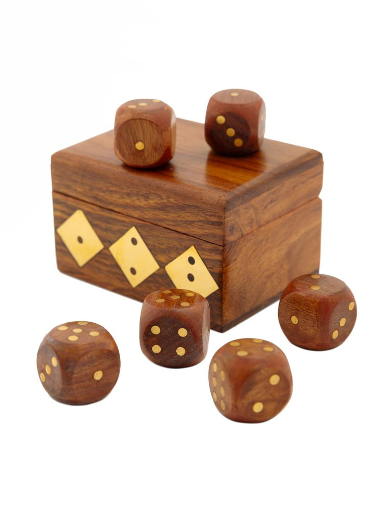 Сувенир "Кости" (дерево)  Иг3665