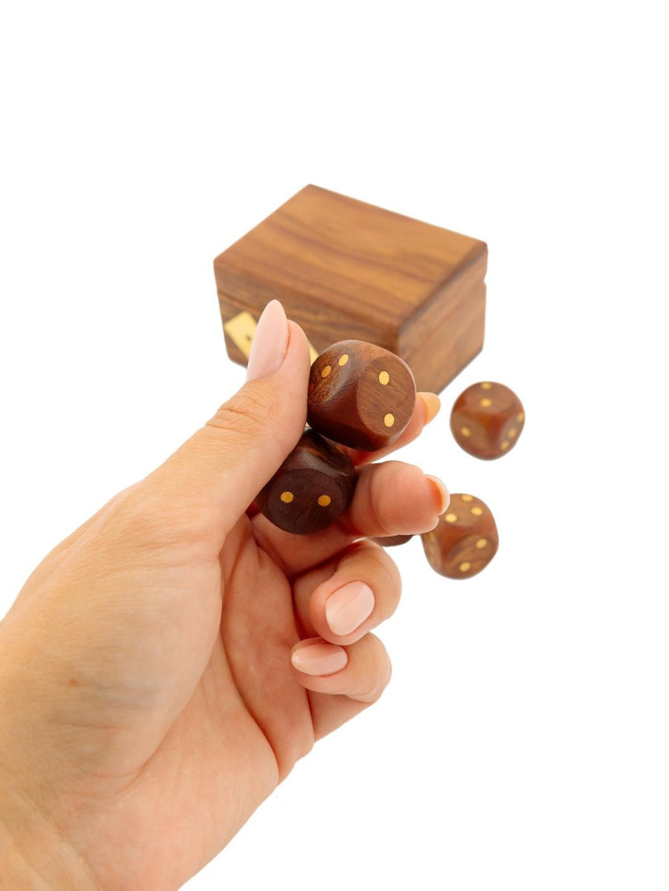 Сувенир "Кости" (дерево)  Иг3665