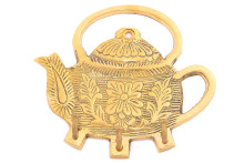 Вешалка - крючок "Чайник" (полиш) Пи50107/1 2шт/ Вешалка - крючок "Чайник" (полиш) Пи50107/1 2шт/