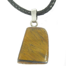 AK09 Талисман из камня на Защиту (Тигровый глаз), со шнурком