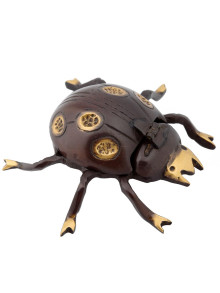 Пепельница "Жук" (антик)  Кп1450/3