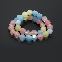 Браслет из камня с огранкой Берилл привлекает денежные потоки 6мм