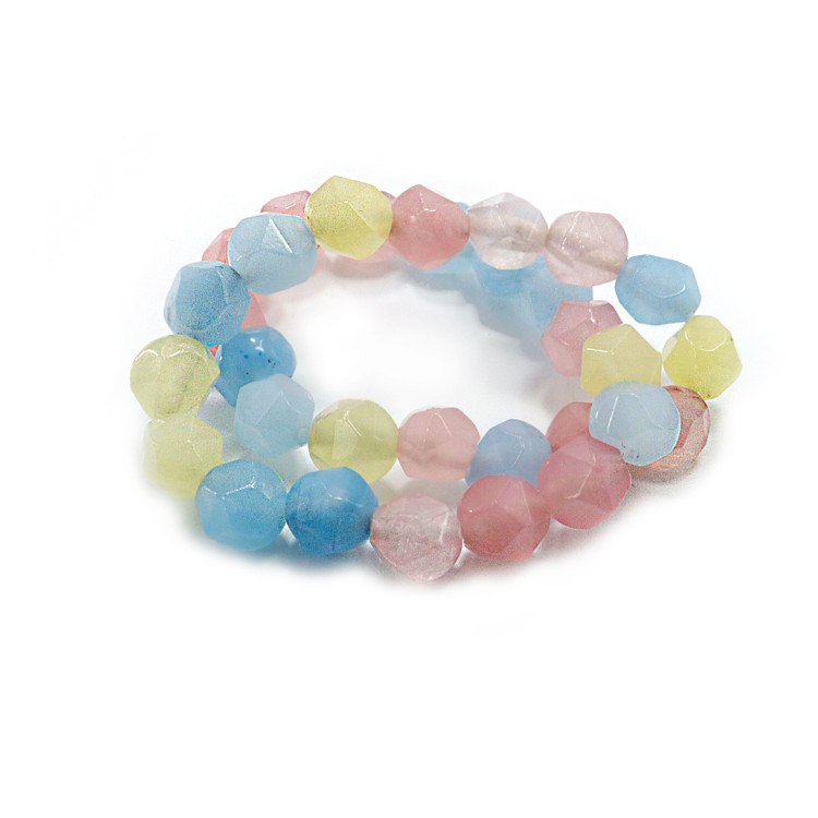 Браслет из камня с огранкой Берилл привлекает денежные потоки 6мм