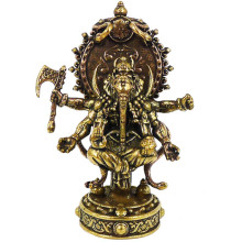 05-81 Cтатуэтка Ганеша 63мм, бронза