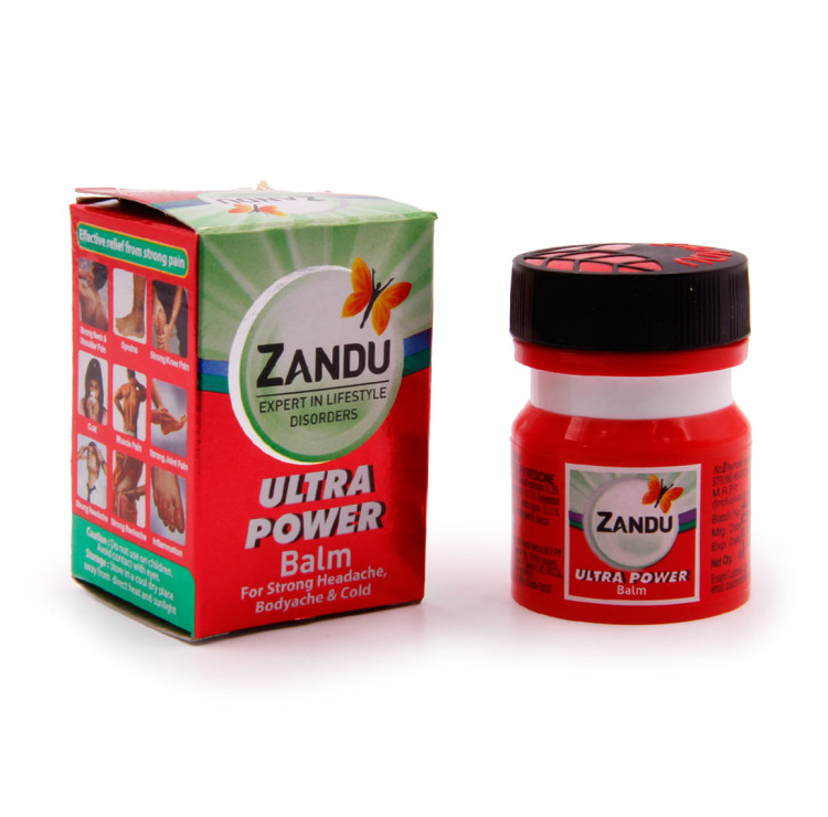 Бальзам Zandu Ultra Power обезболивающий Занду
