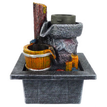 4-13 Фонтан 20см полистоун