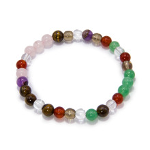 Браслет каменный  микс камни Браслет каменный  микс камни