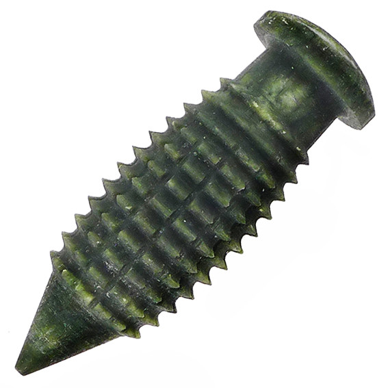 Z328-1 Массажер игольчатый 9,5см, нефрит