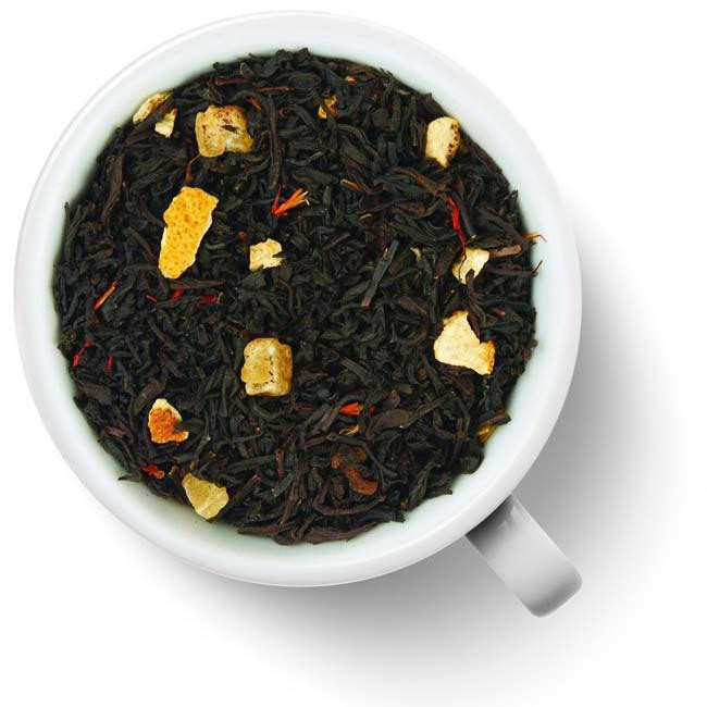 Чай Gutenberg черный ароматизированный "Апельсин со сливками"