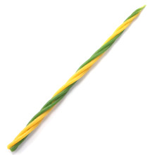 свч08-02 Свеча Деньги воск 22см,горение 25 мин желт/зелен свч08-02 Свеча Деньги воск 22см,горение 25 мин желт/зелен