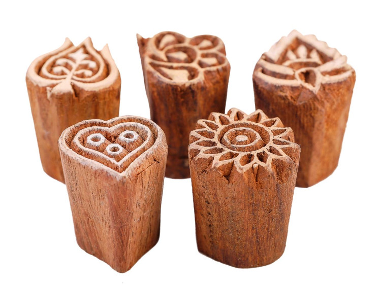 Штамп-печать набор из 5 шт.