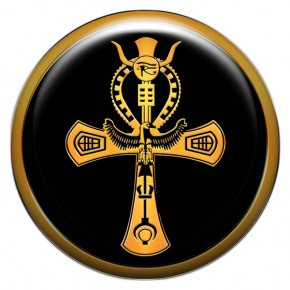 Египетский крест «Анх» талисман-наклейка