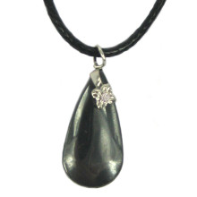 AK11 Талисман из камня на Мудрость (Гематит), со шнурком