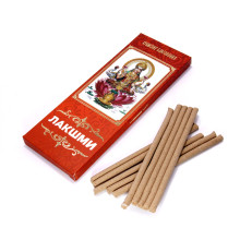 Натуральные Благовония Арома Лакшми Денежные 10шт масло розы и амбера