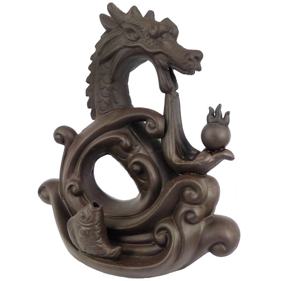 Подставка для благовоний "пуля" ("стелющийся дым") 15см